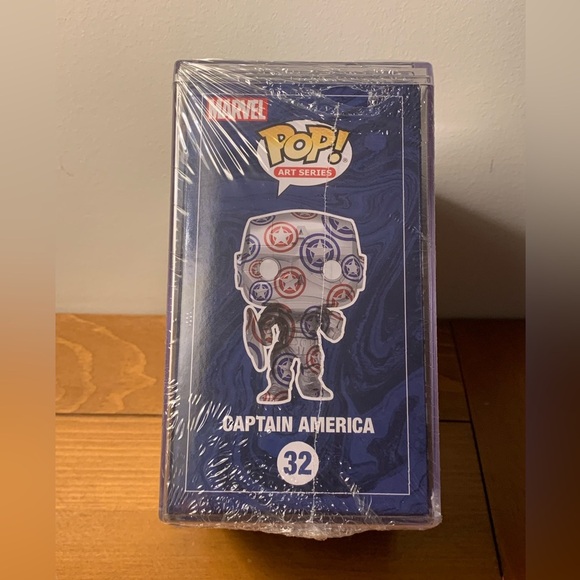 Funko Pop! Art Series Captain America Special Edition - Picture 2 of 8